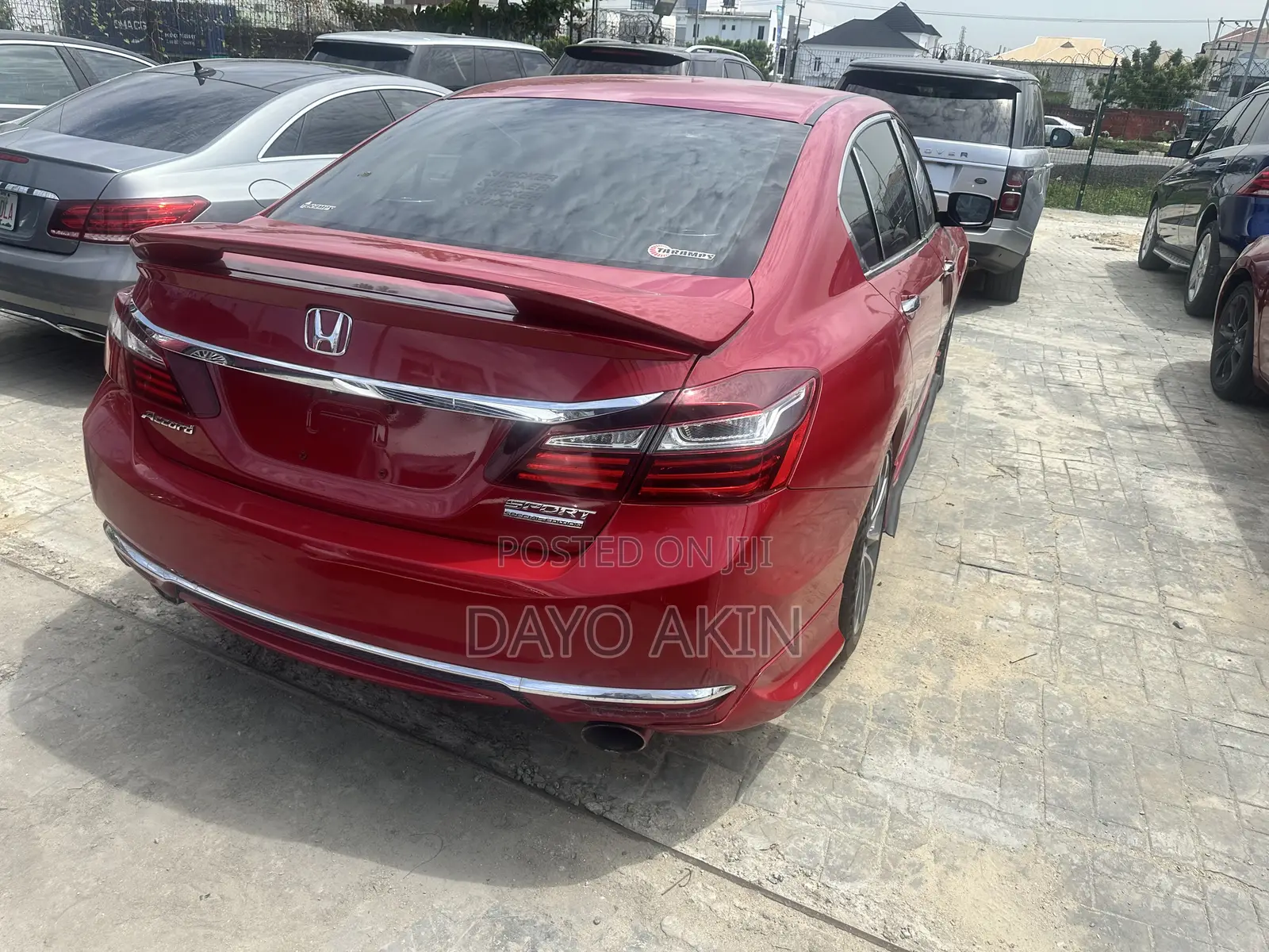 Honda Accord 2018 Red