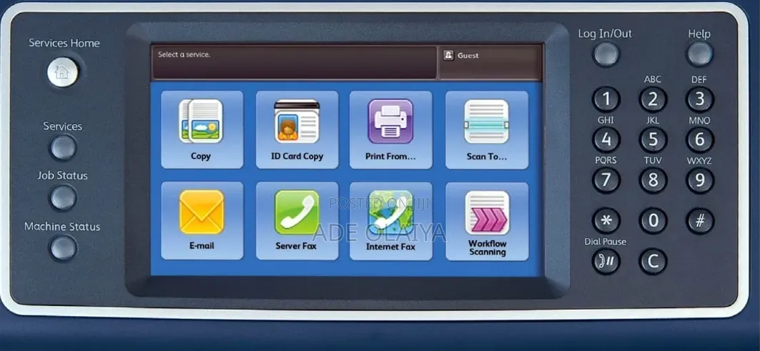 Xerox Workcentre 7970i Color Laser Multifunction Copier Printer