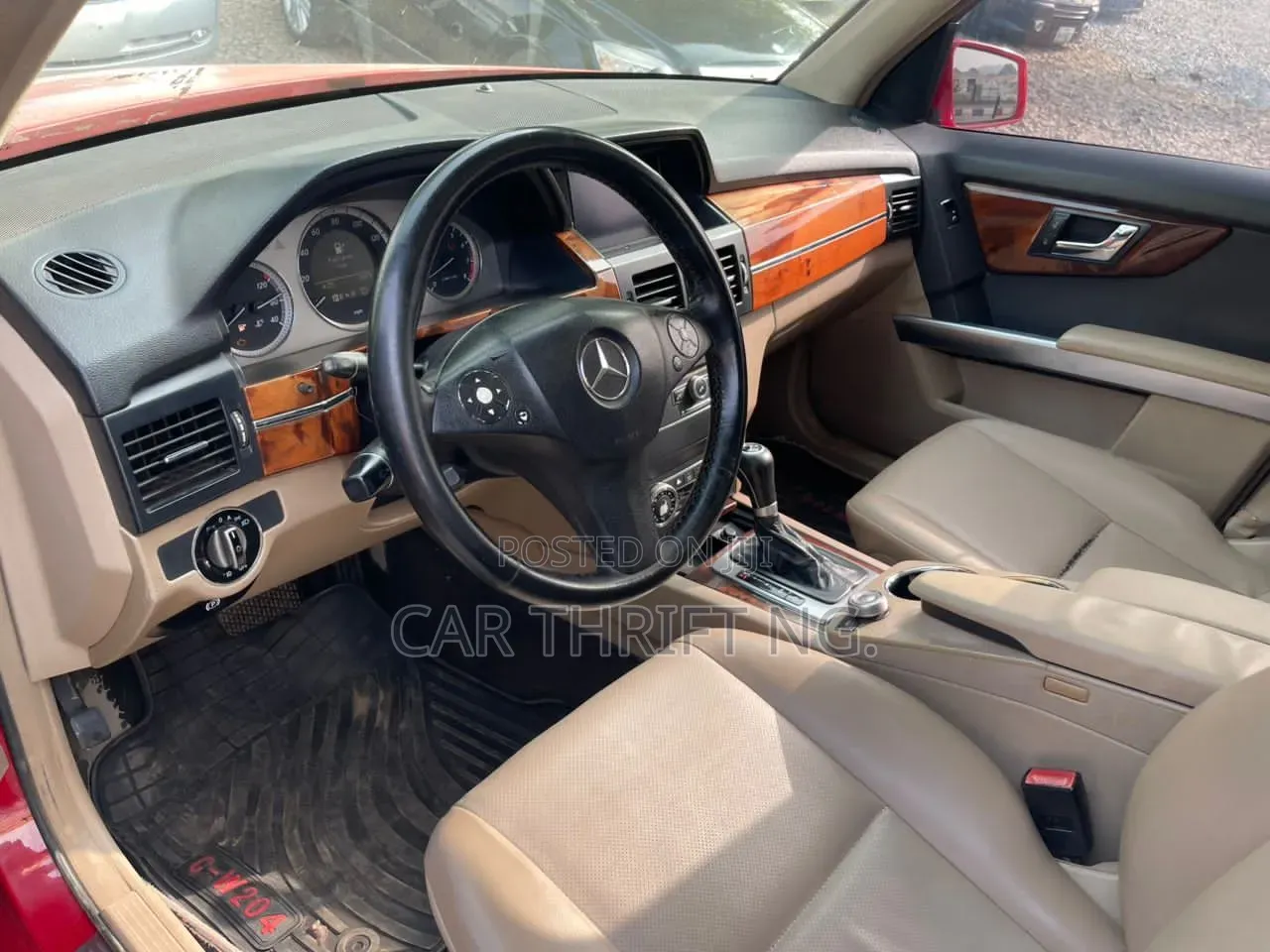 Mercedes-Benz GLK-Class 2010 Red