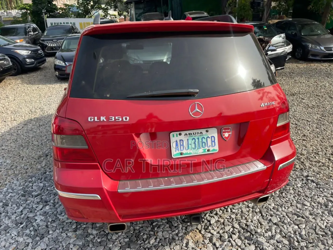 Mercedes-Benz GLK-Class 2010 Red