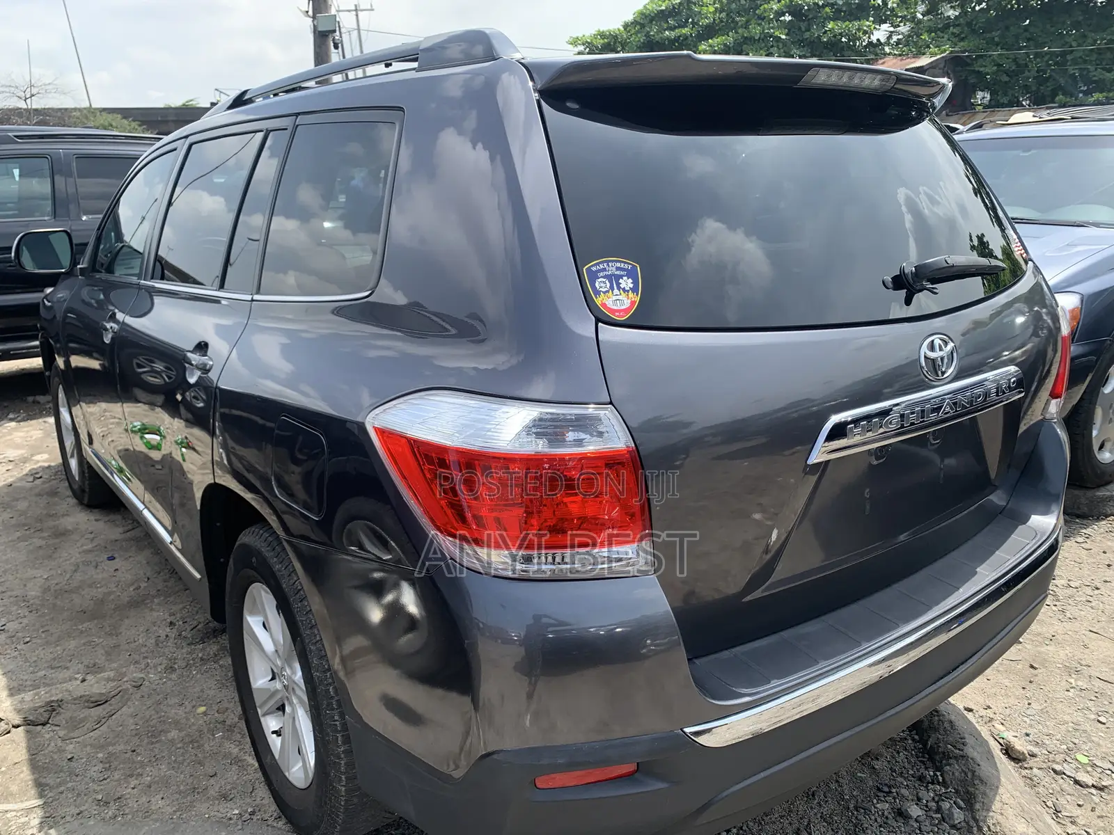 Toyota Highlander 2013 Gray