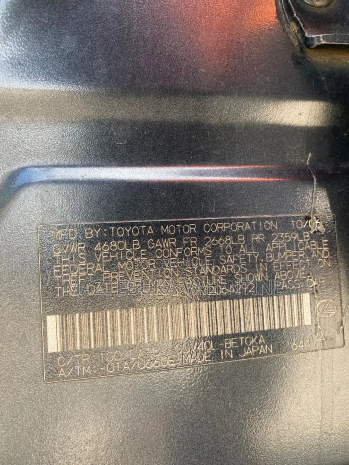 Lexus ES 350 2008 Gray