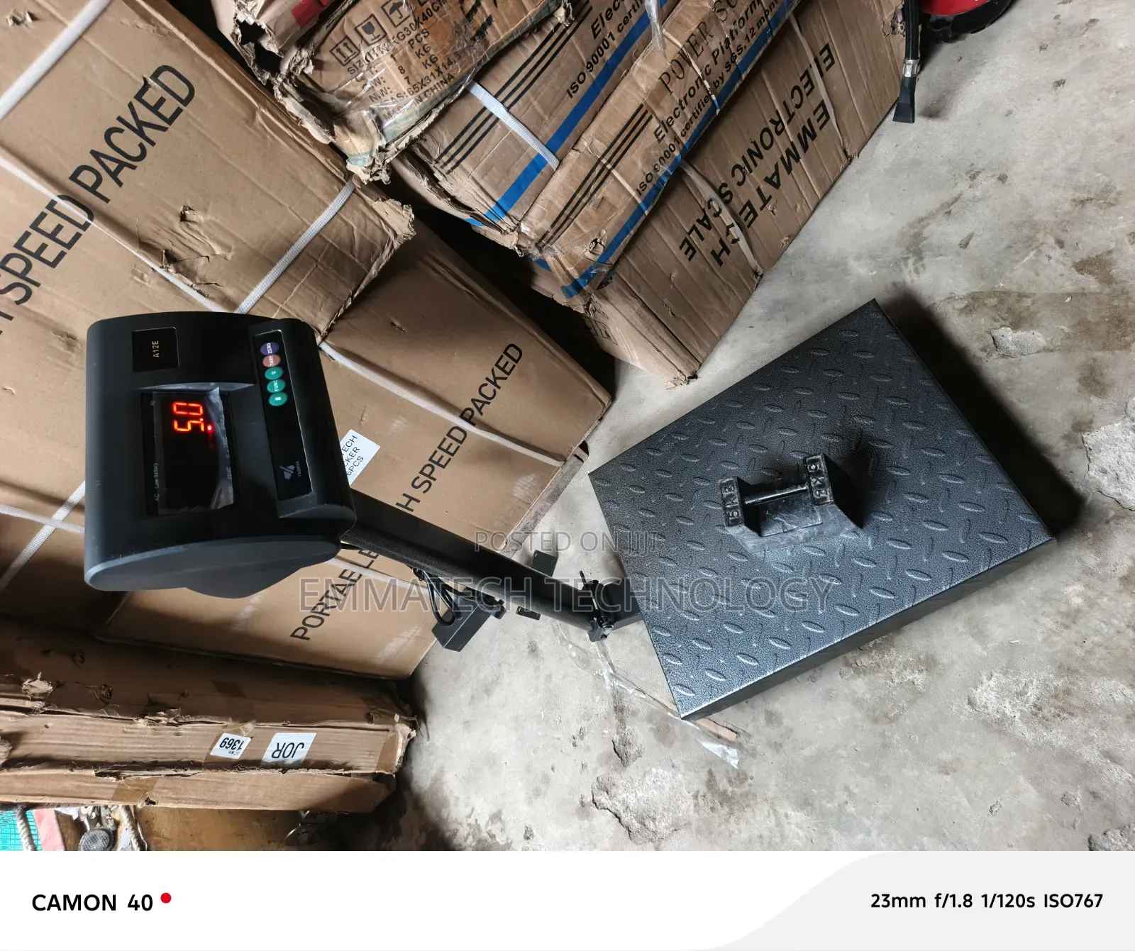 A12 Max 300kg Digital Platform Scale