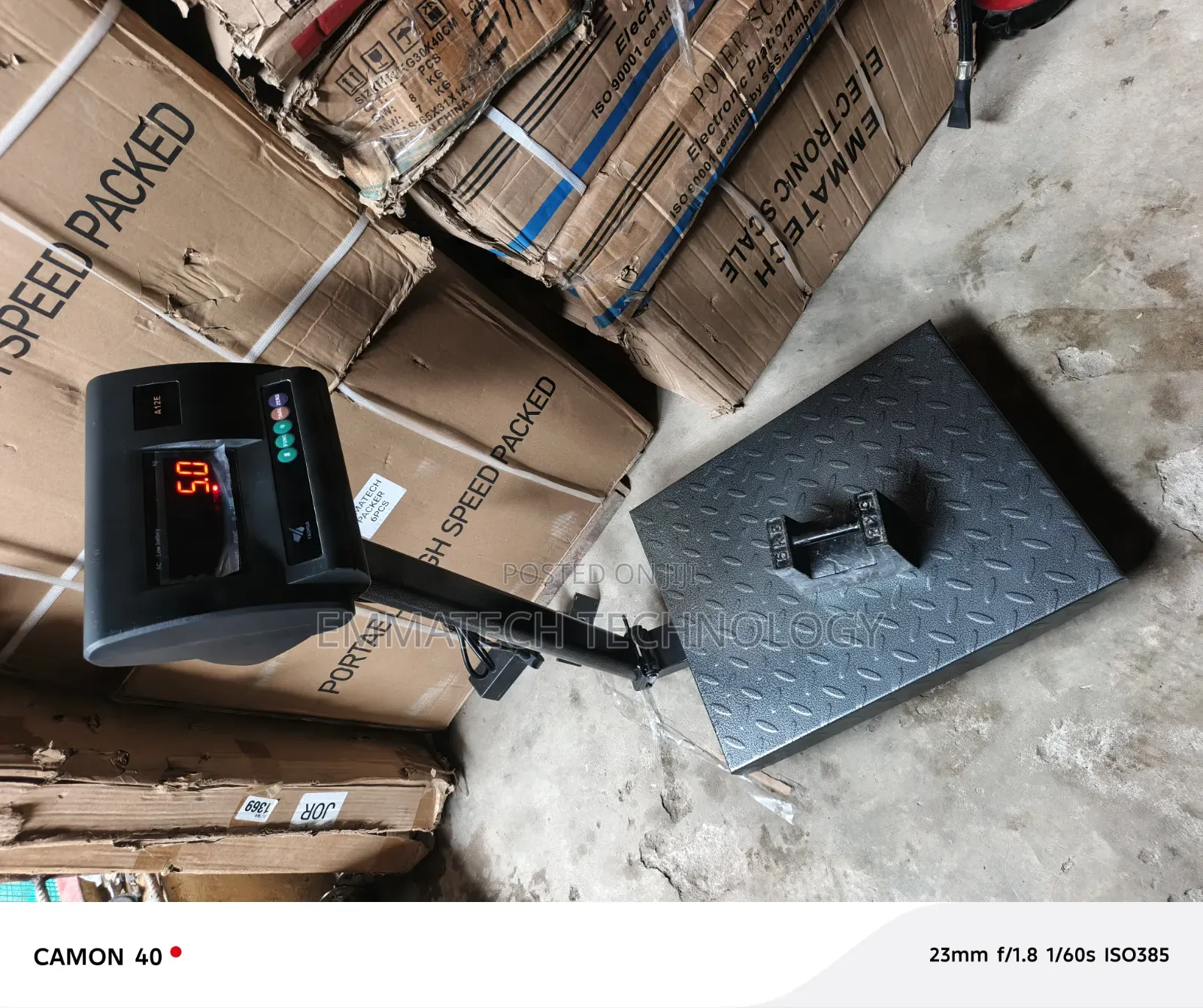 A12 Max 300kg Digital Platform Scale