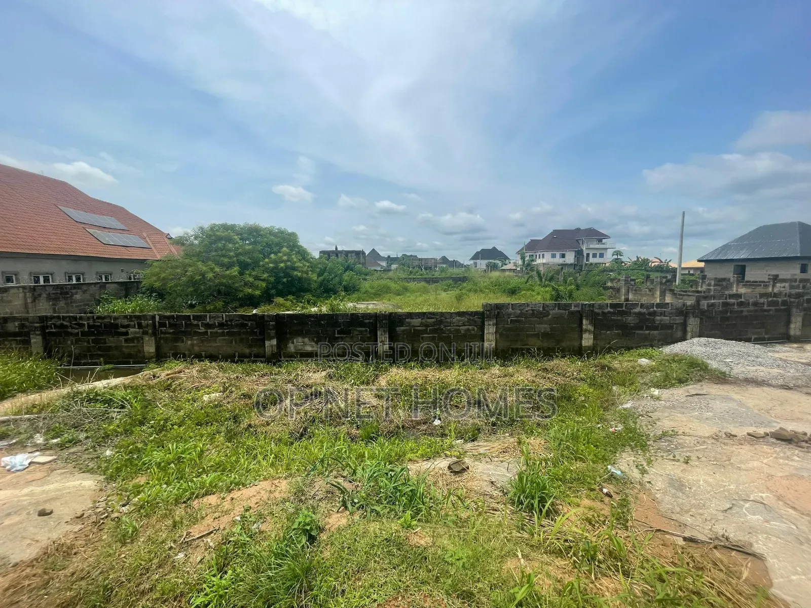 Fenced 2 Plots of Land Is Available