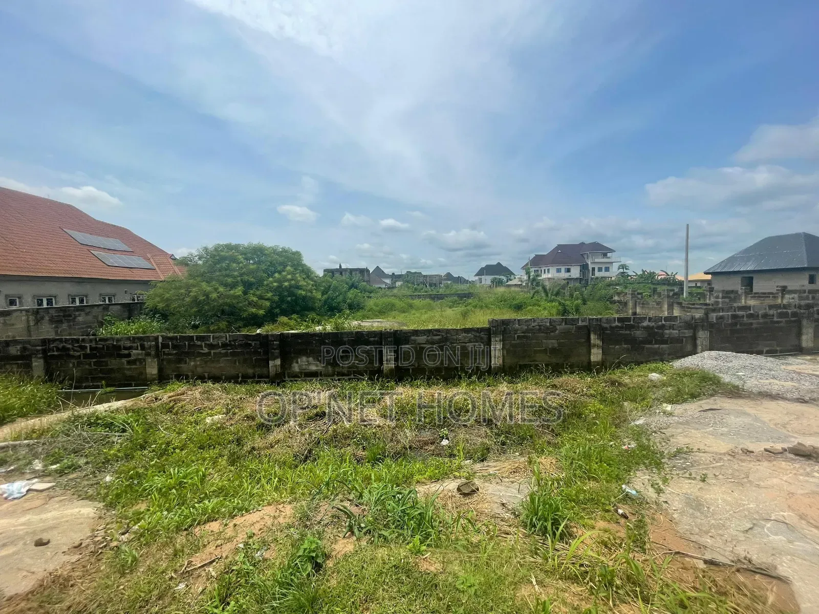 Fenced 2 Plots of Land Is Available