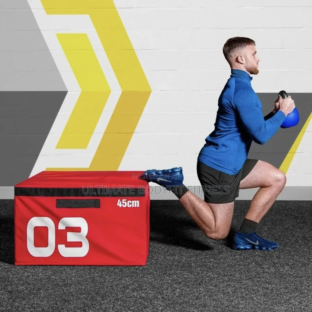 Brand New Soft Foam Plyometric 4sets Jump Box