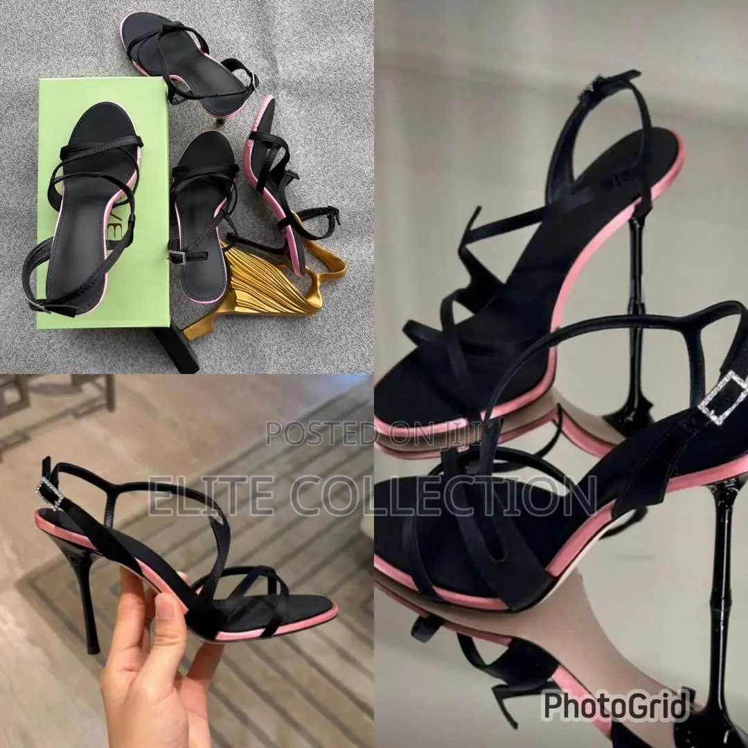 *Luxe Satin Stiletto Heels * *37-42(Boxed)*