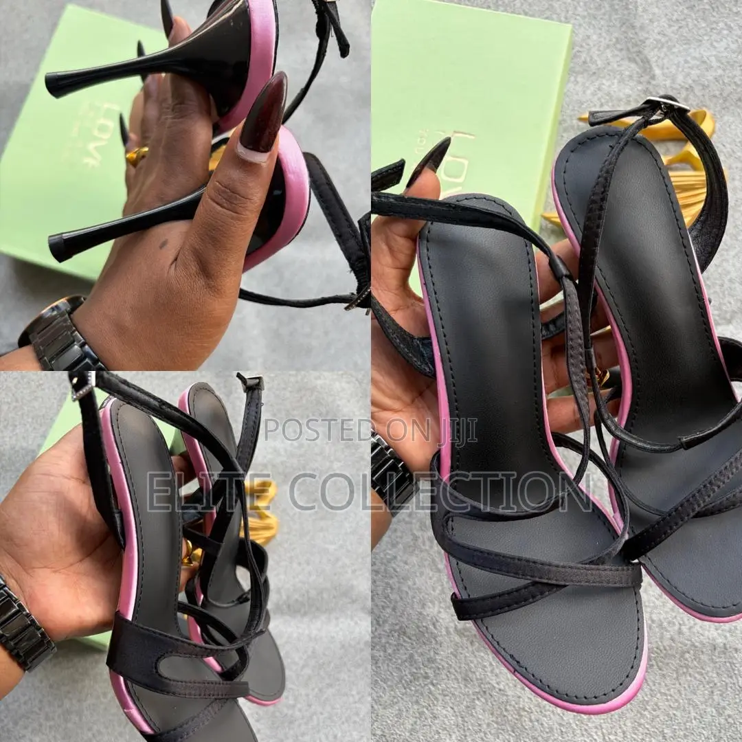 *Luxe Satin Stiletto Heels * *37-42(Boxed)*