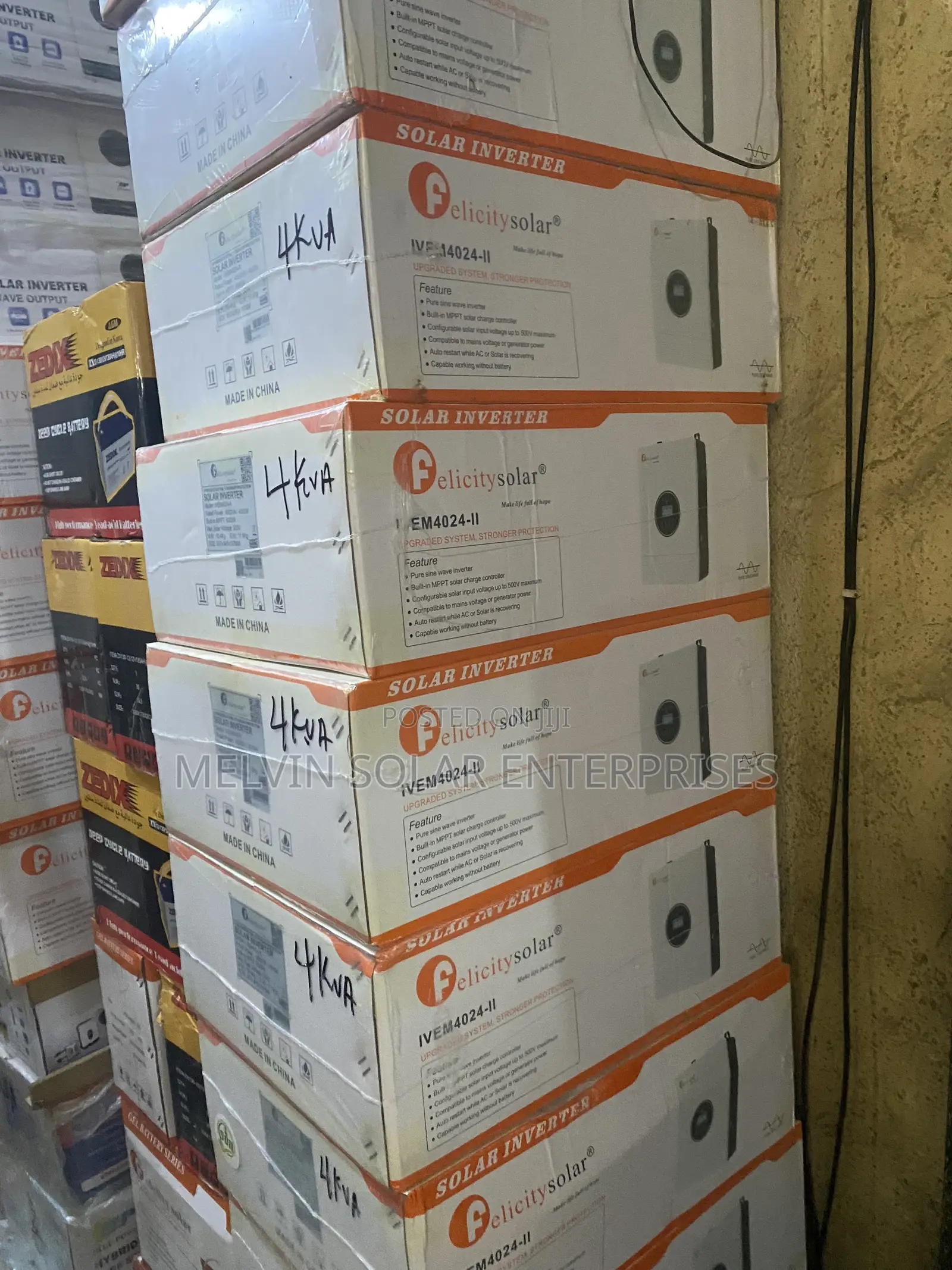 4kva 24volts Felicity Hybrid Solar Inverter Available Now in Store.