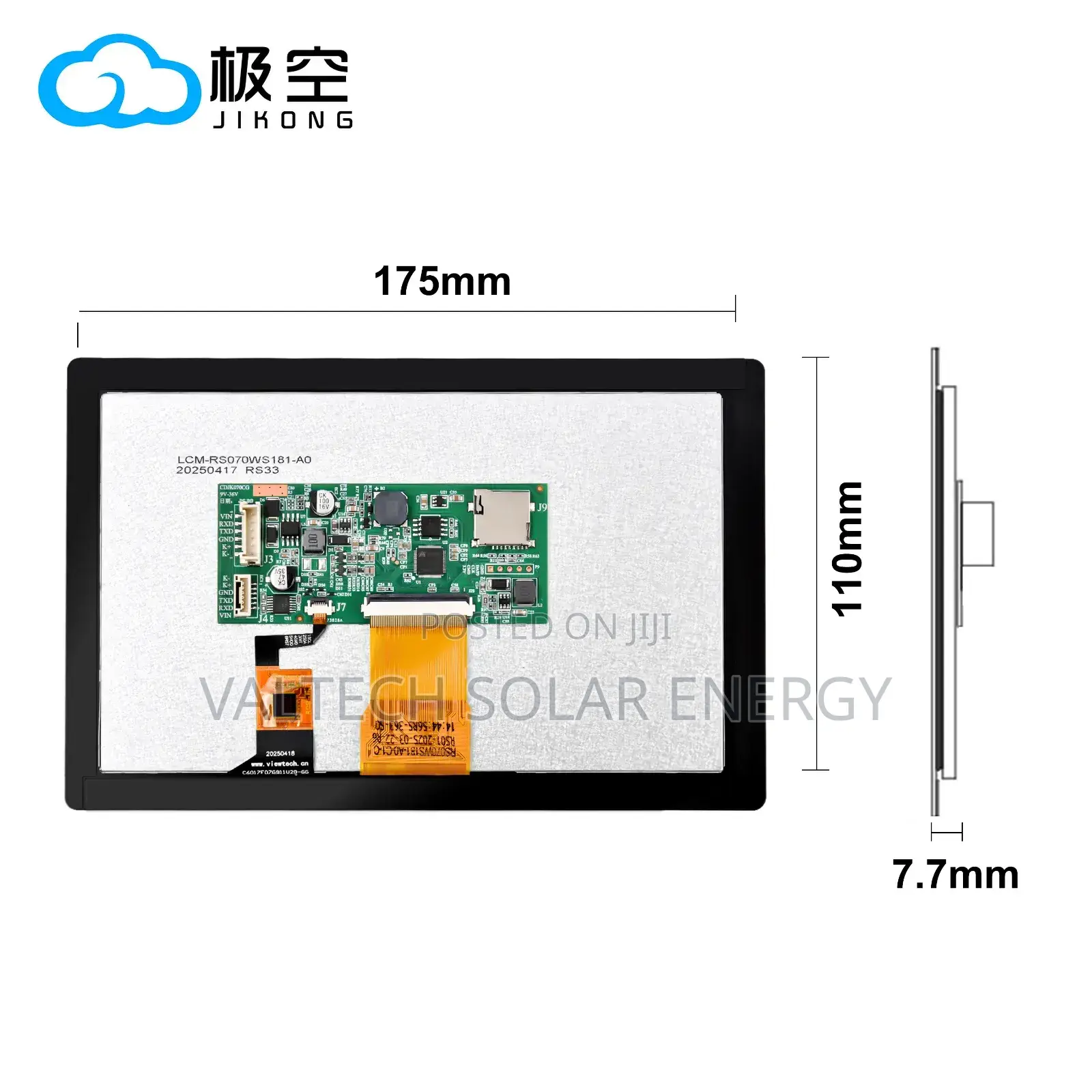 Jk Jikong 7inch V22 Touchscreen Display for Jk Pb Series