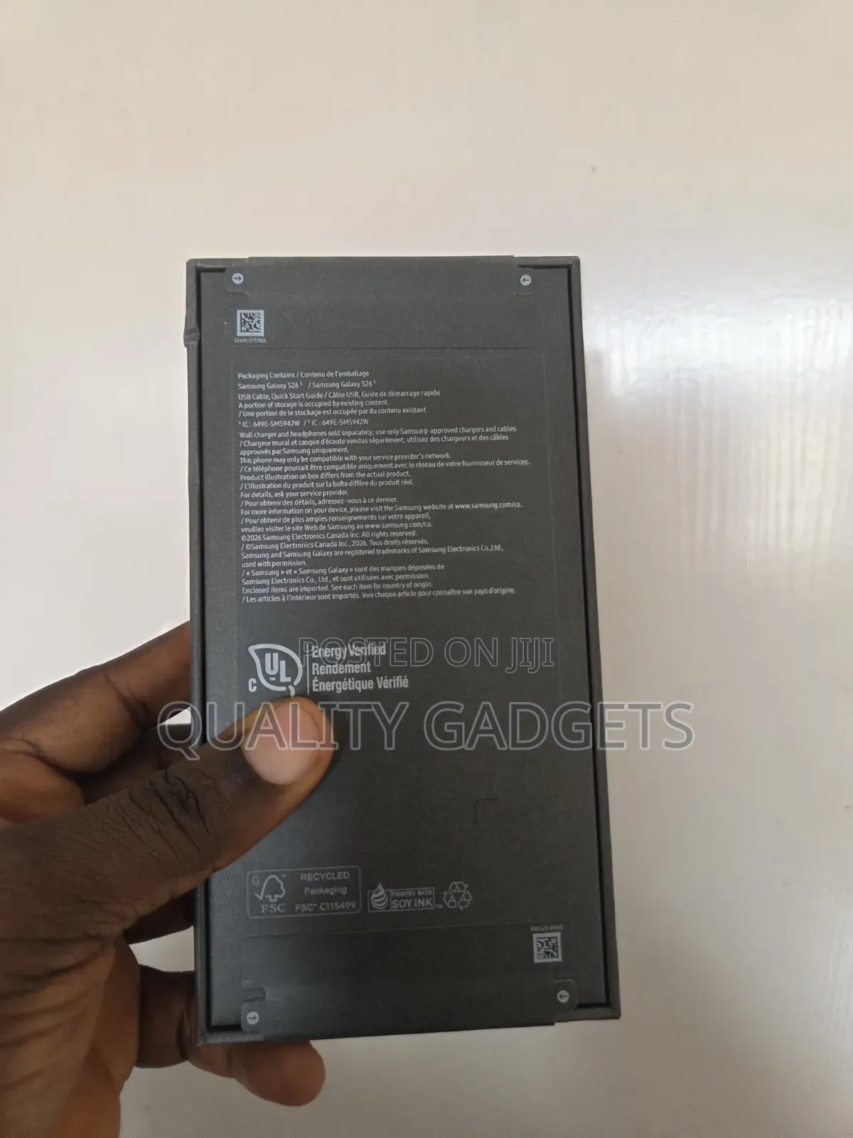 New Samsung Galaxy s26 256 GB Gray