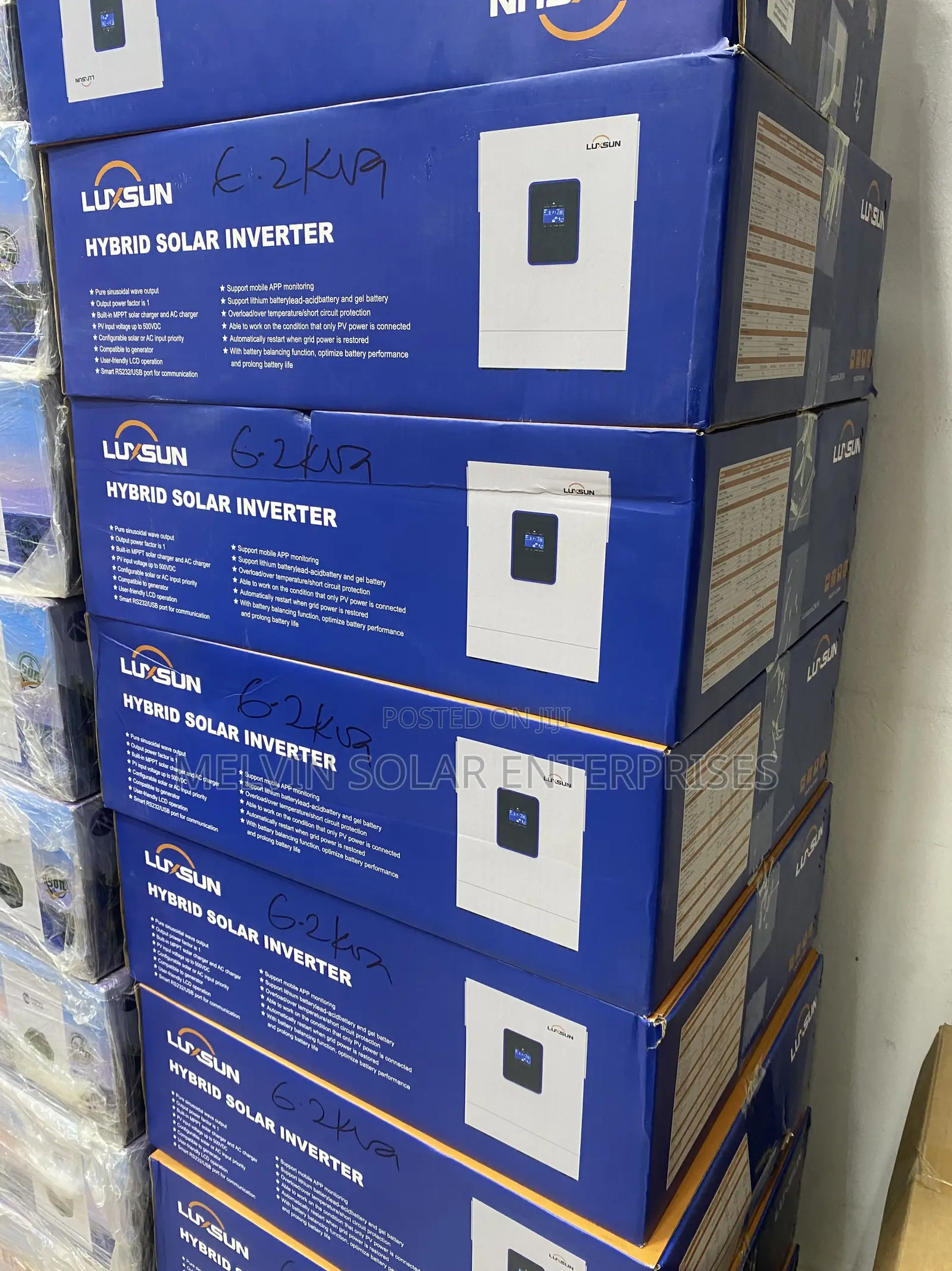 6.2kva 48v Luxsun Solar Hybrid Inverter Available Now in Store