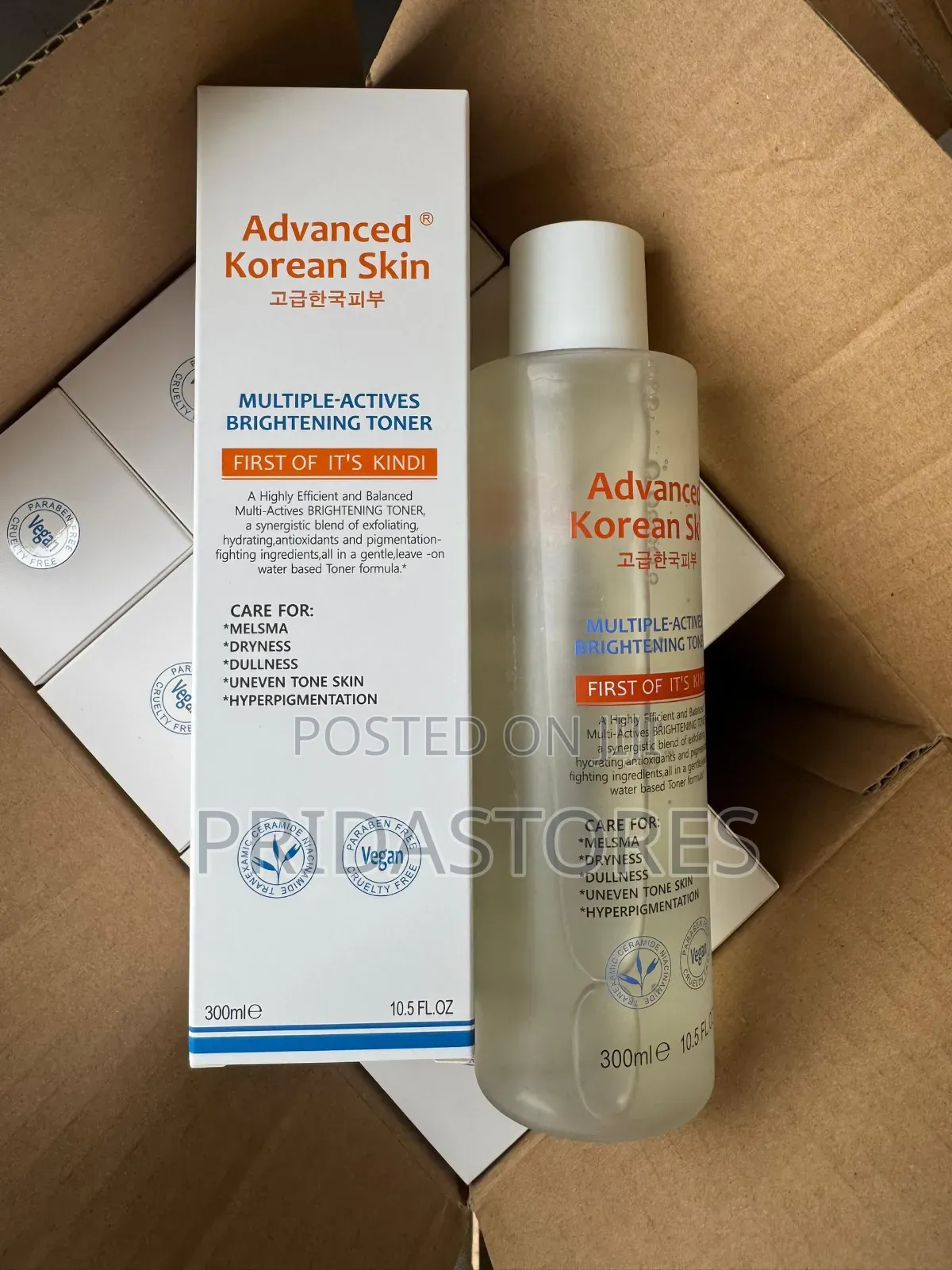 Advanced Korean Skin Multiple-Actives Brightening Toner