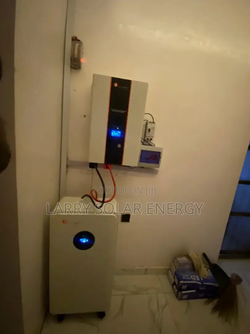 10kva Solar Setup With 15kwh Lithium Battery and 12unit of Solar Panel