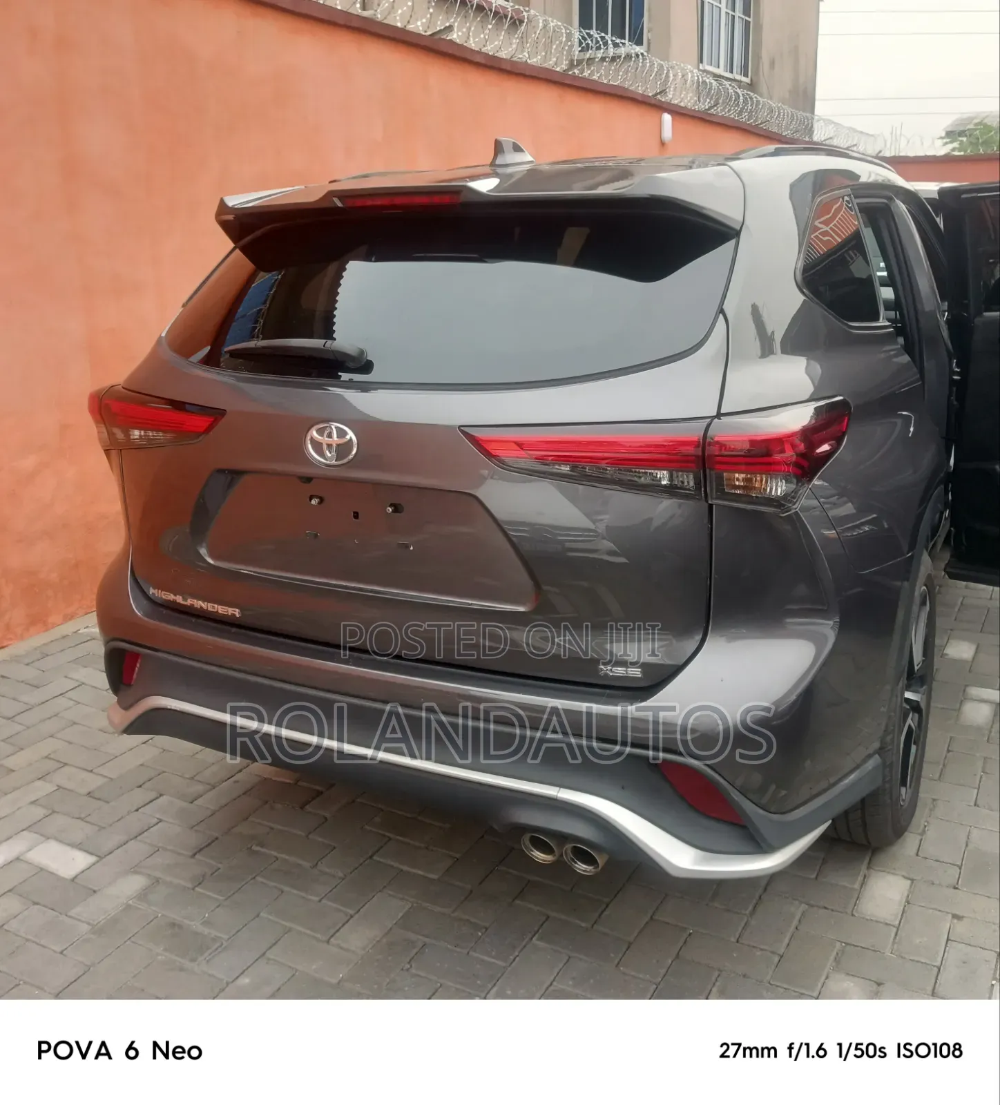 Toyota Highlander XSE FWD 2023 Gray