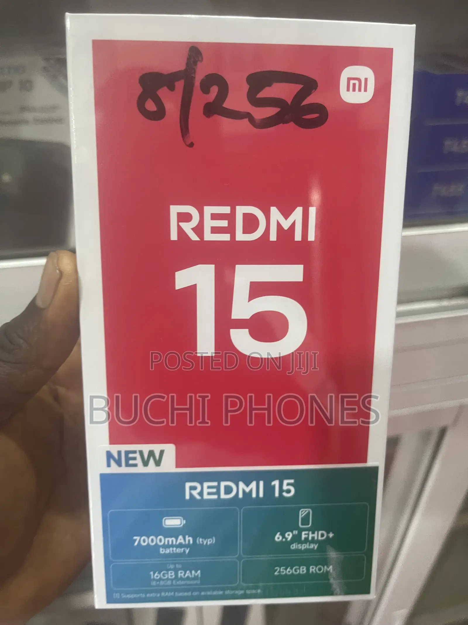 New Xiaomi Redmi 15 256 GB Black
