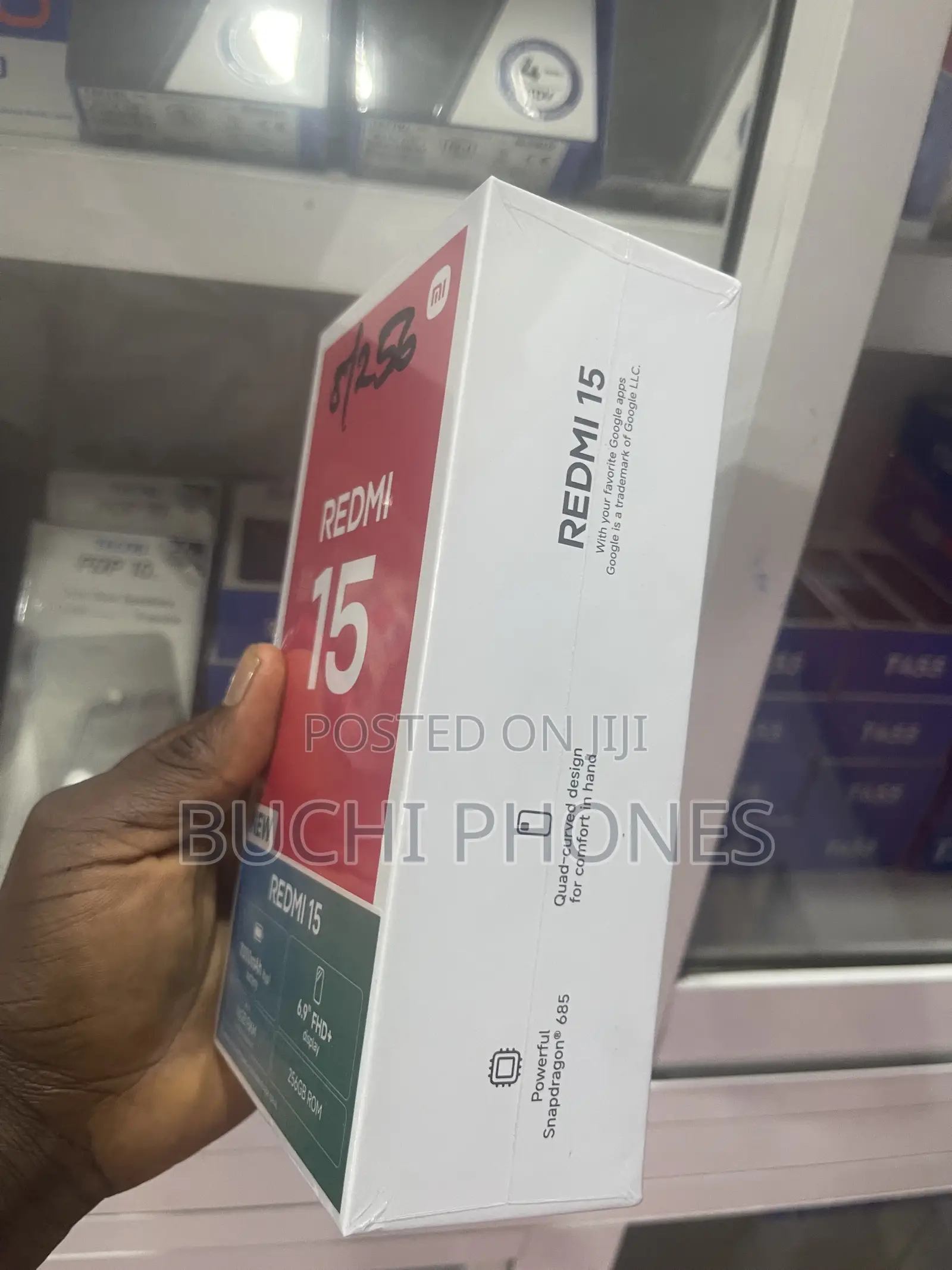 New Xiaomi Redmi 15 256 GB Black