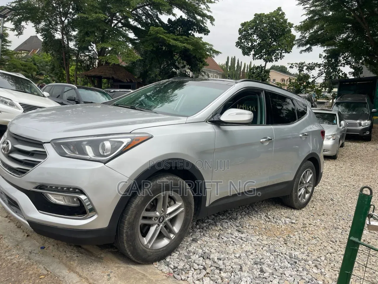 Hyundai Santa Fe 2017 Silver