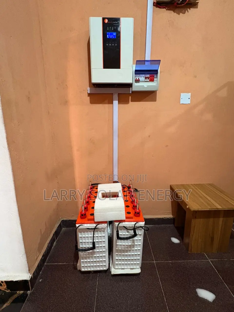 3kva Solar Setup With 2tubular Battery and 6unit of 300w Solar Panel