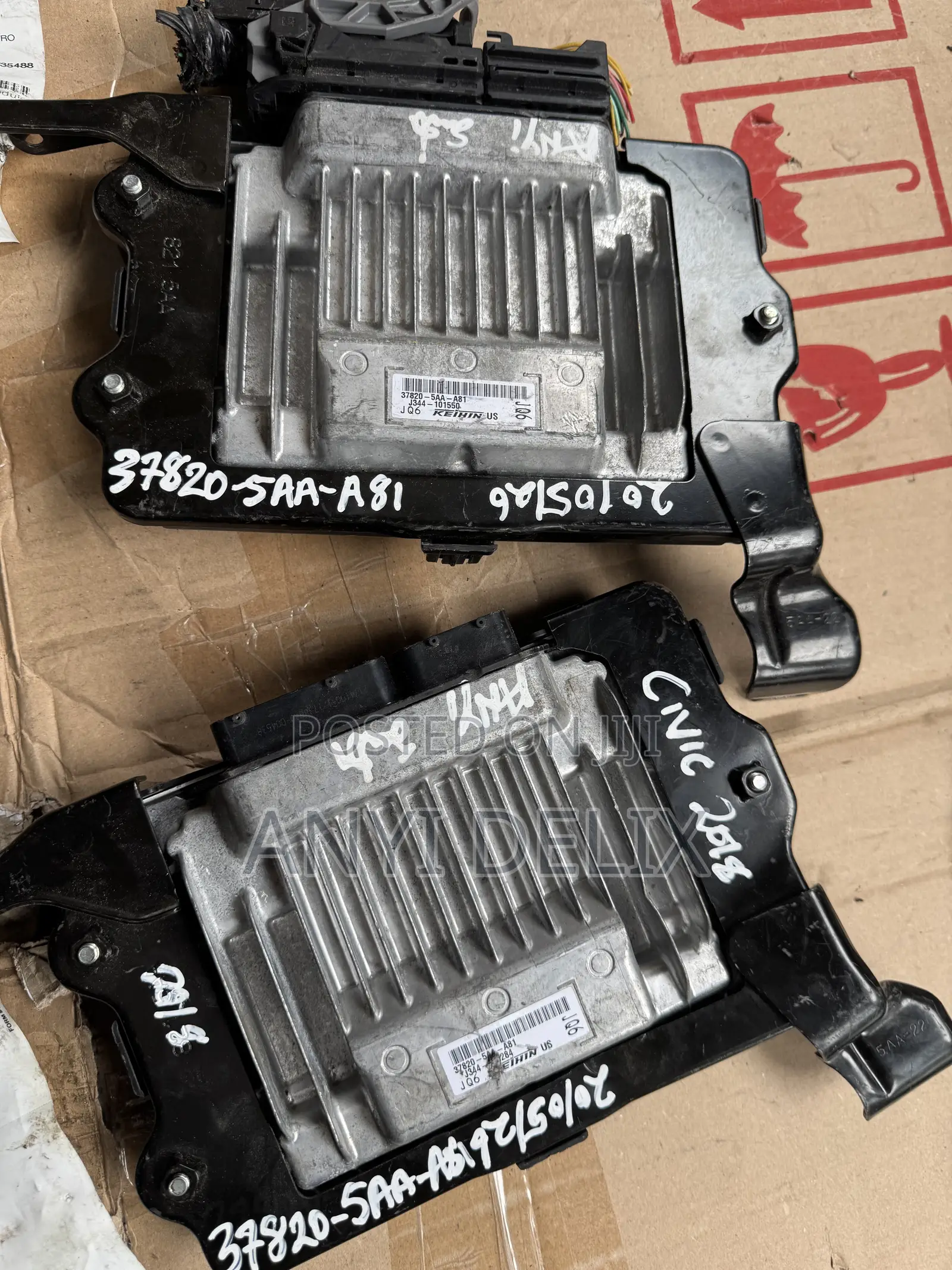 Ecu Brain Box Honda Civic 2018 1.5l Tubor 4cylinder at 37820-5aa-A81