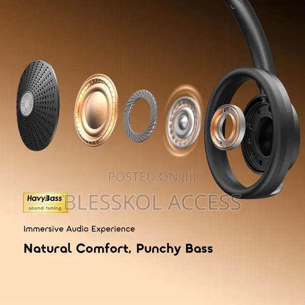 Oraimo Openloop 50h Long-Lasting Open-Ear Wireless Headphones
