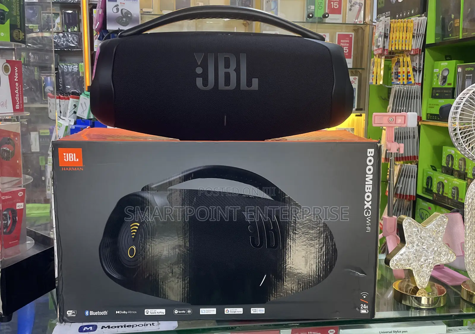 JBL Bluetooth Speaker Boombox3 Wifi