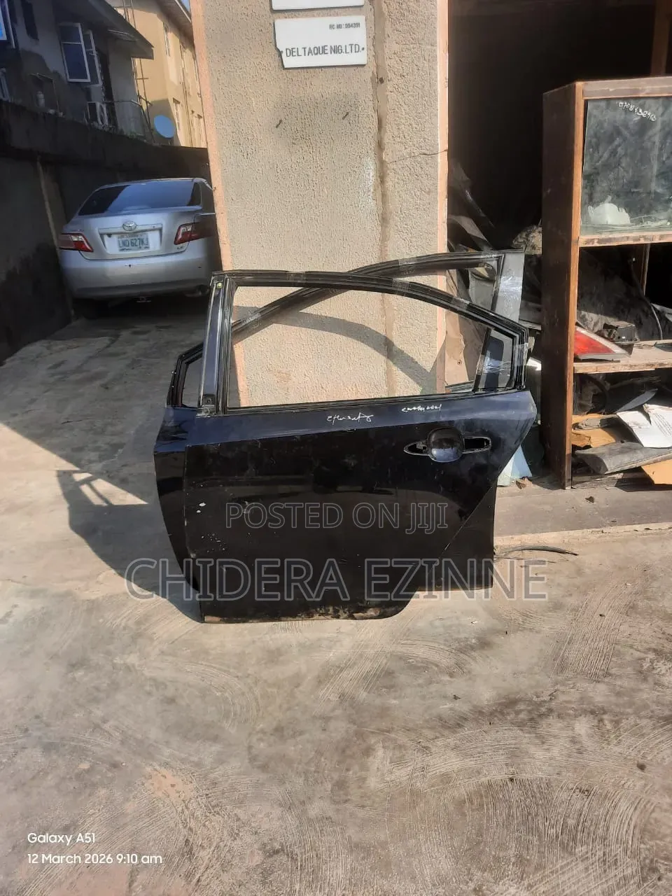 Corolla 2021 Front and Back Door Empty