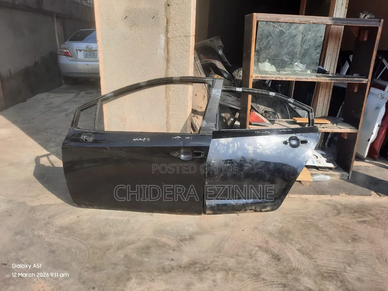 Corolla 2021 Front and Back Door Empty