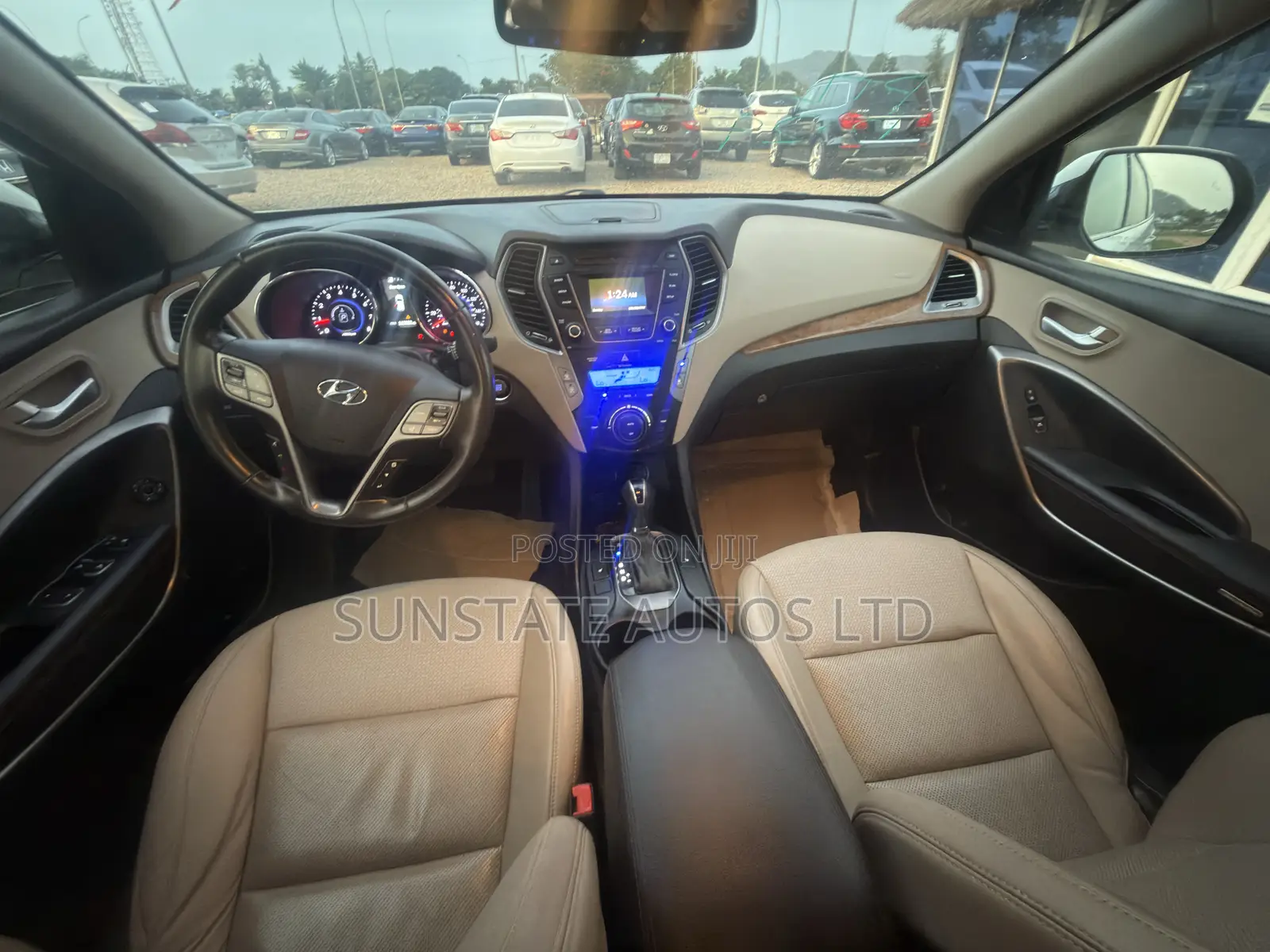 Hyundai Santa Fe 2015 White
