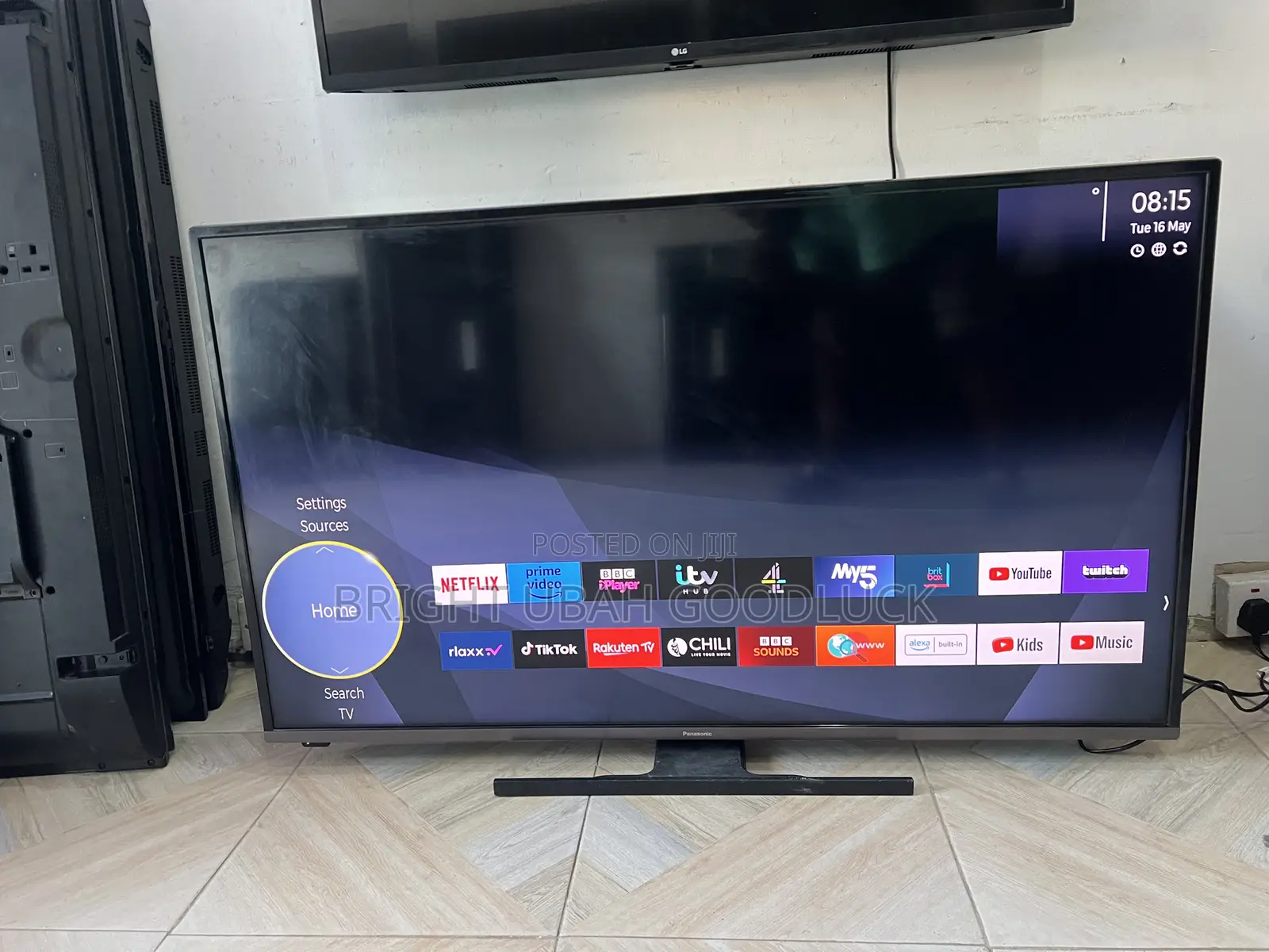 Panasonic 50 Inches Smart Tv With Free Netflix Acct Altra Tv. Mirro