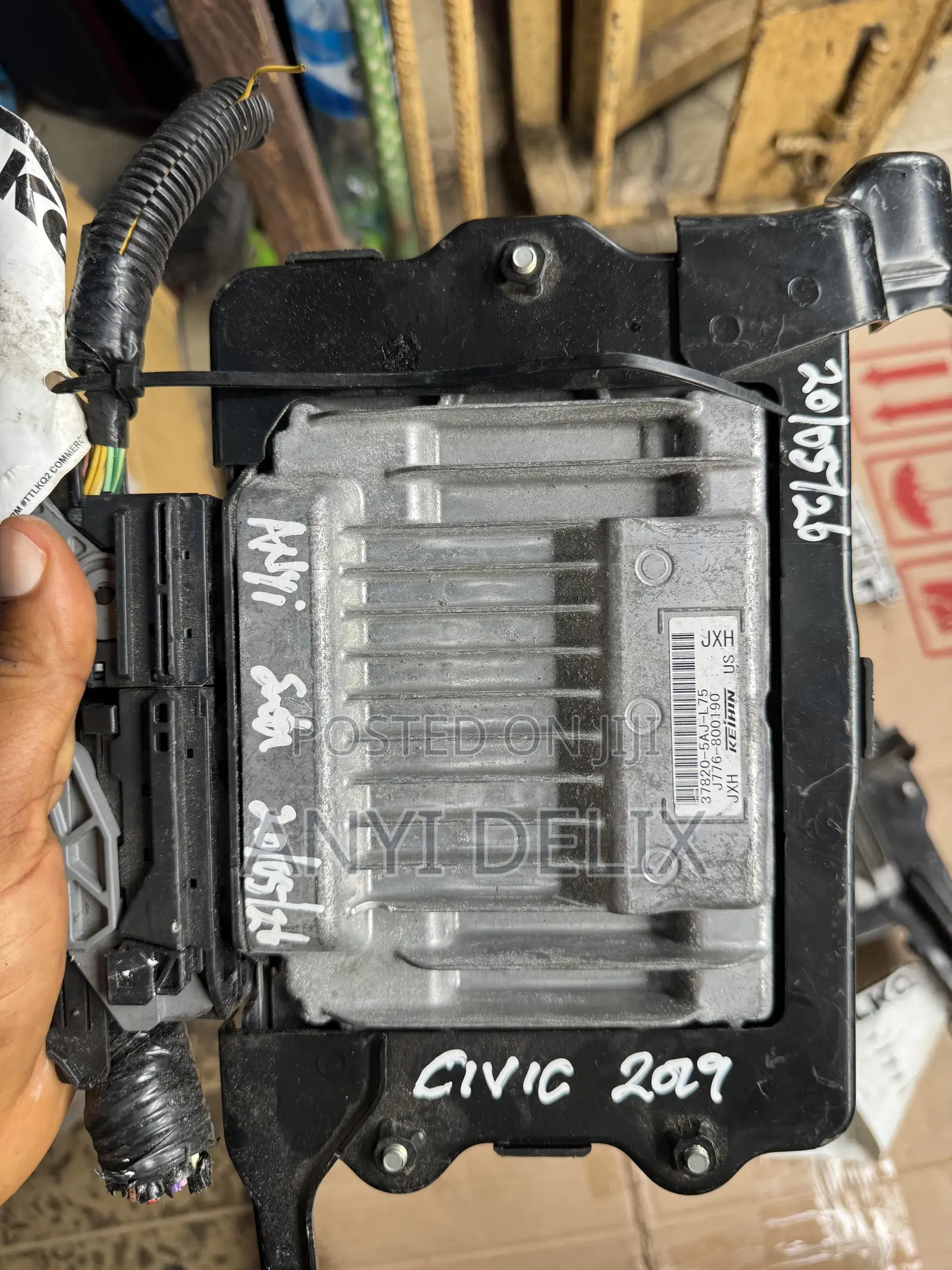 Ecu Brain Box Honda Civic 2020/2021 1.5l Tubor 4cly at 37820-5aj-L75