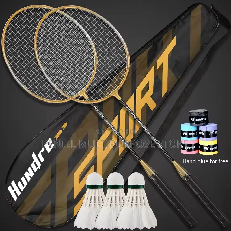 Badminton Rackets With Bag