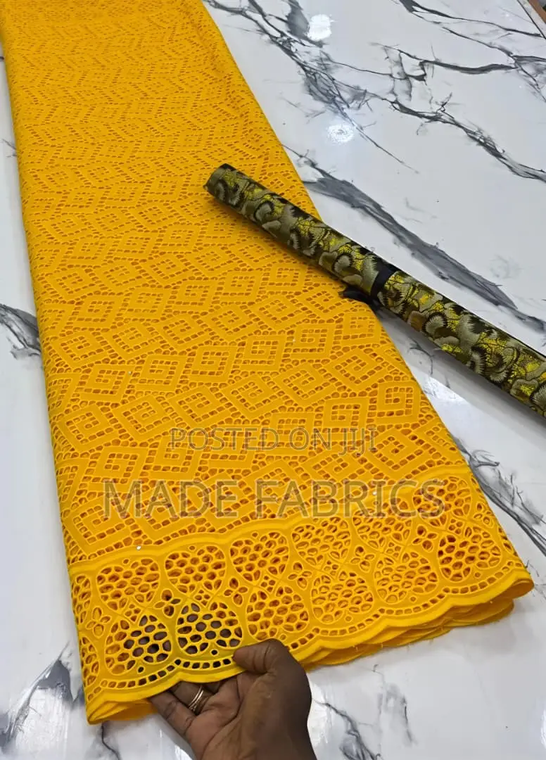 Swiss Voile Laser Lace
