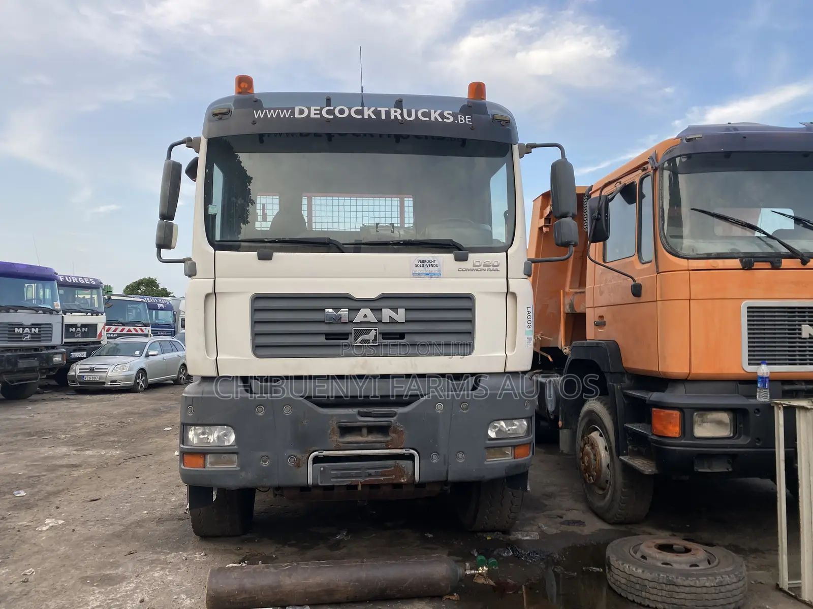 Man Diesel Flatbed 12tyres Truck