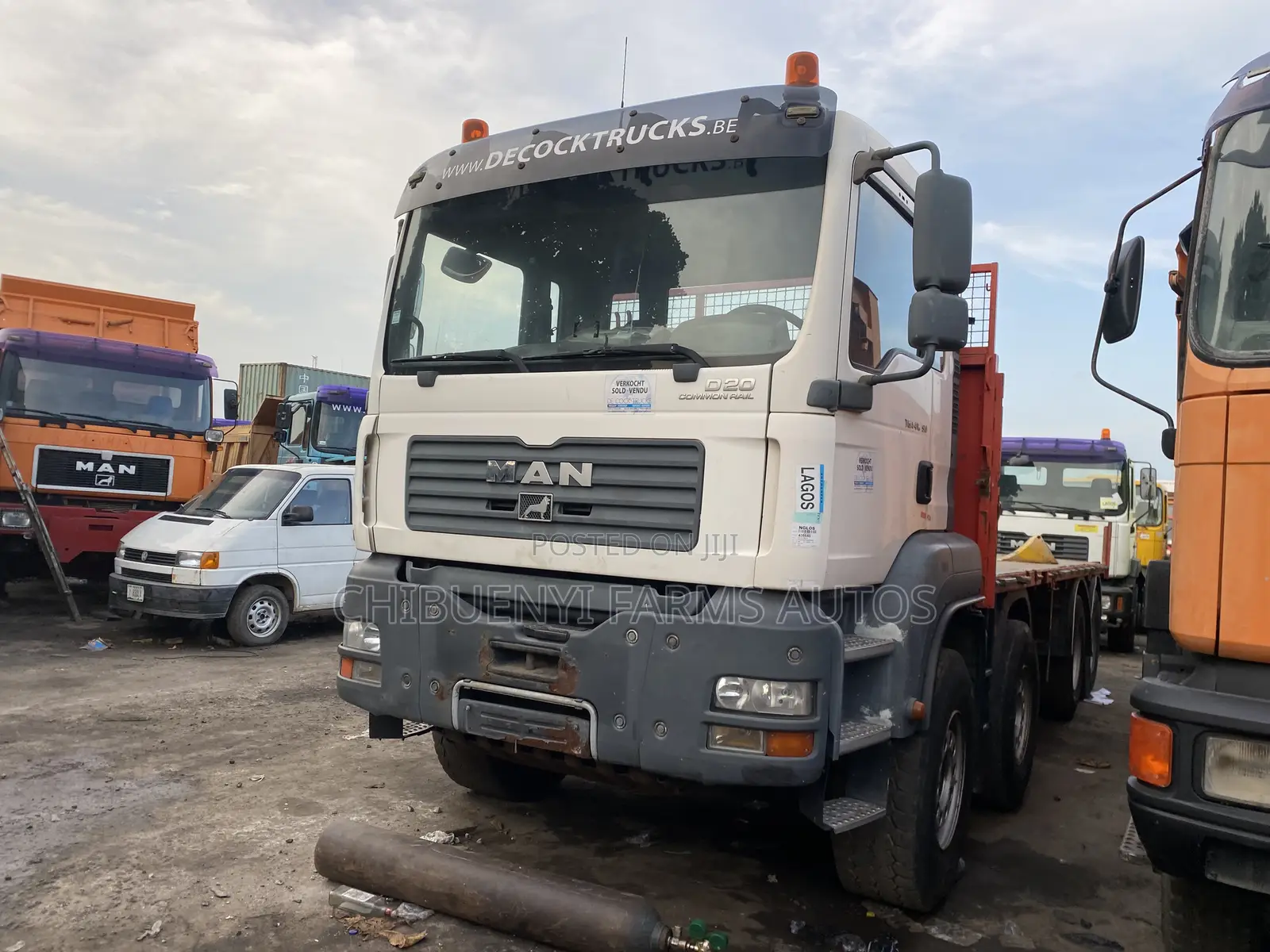 Man Diesel Flatbed 12tyres Truck