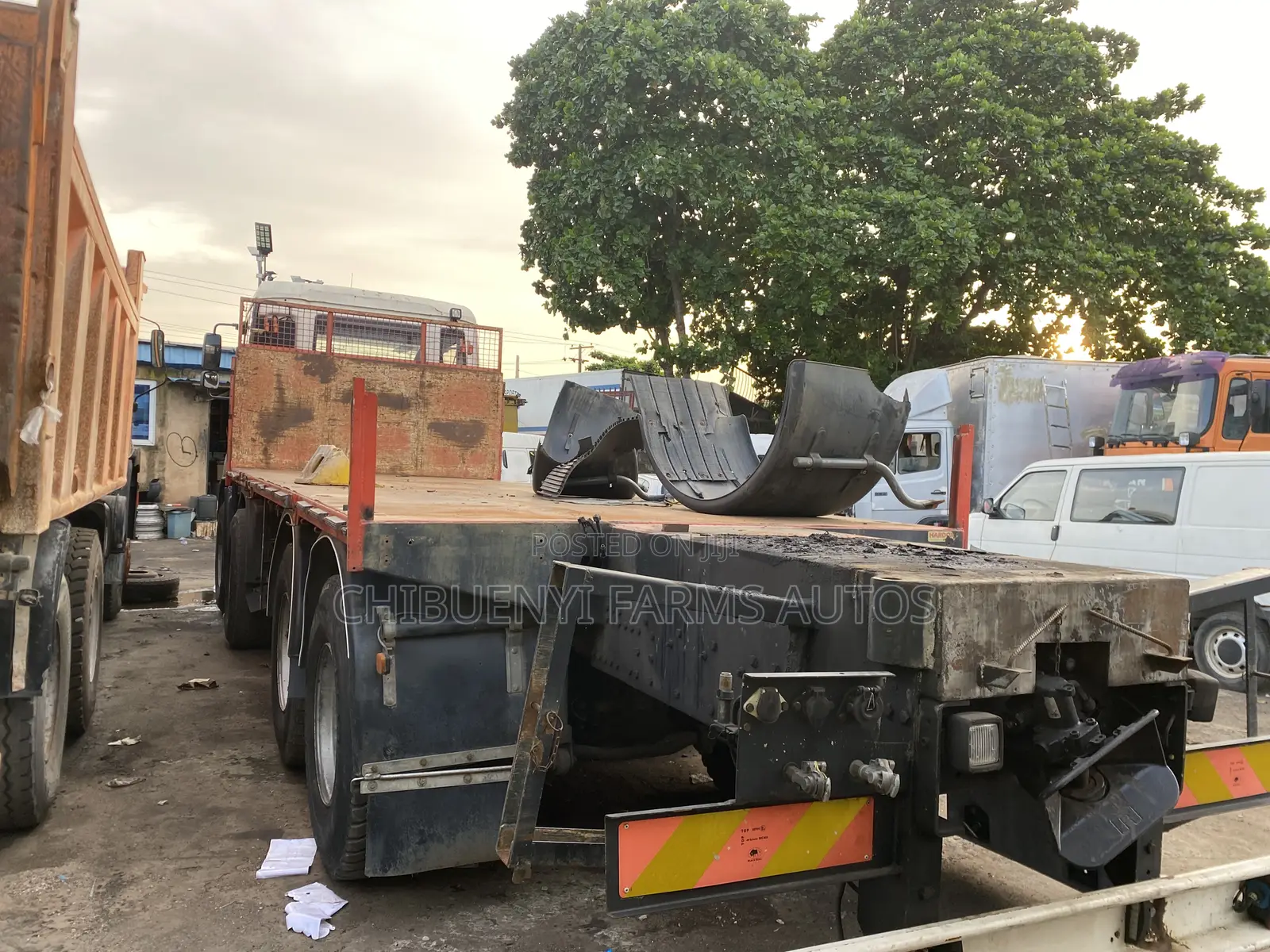 Man Diesel Flatbed 12tyres Truck