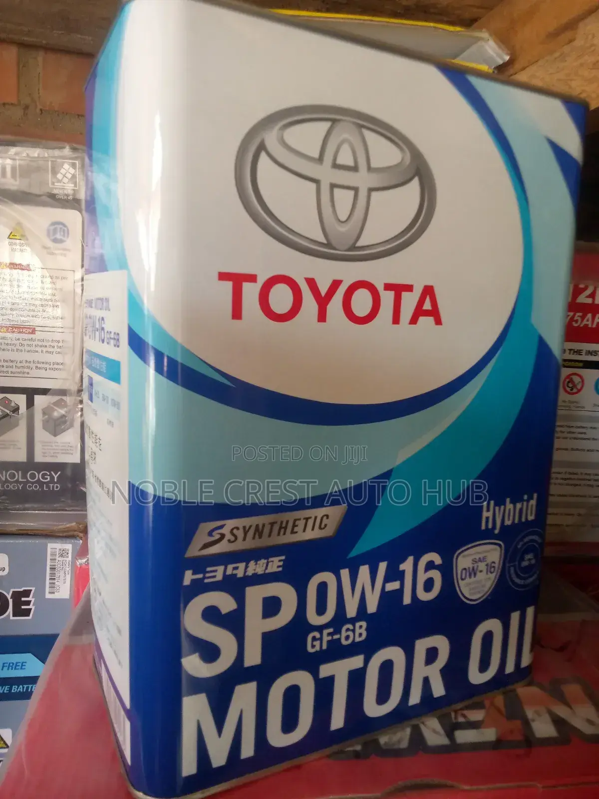 Toyota 0w-16 Hybrid Engine Oil 4l