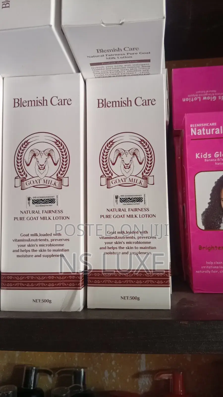 Blemish Care Pure Goat Milk Lotion