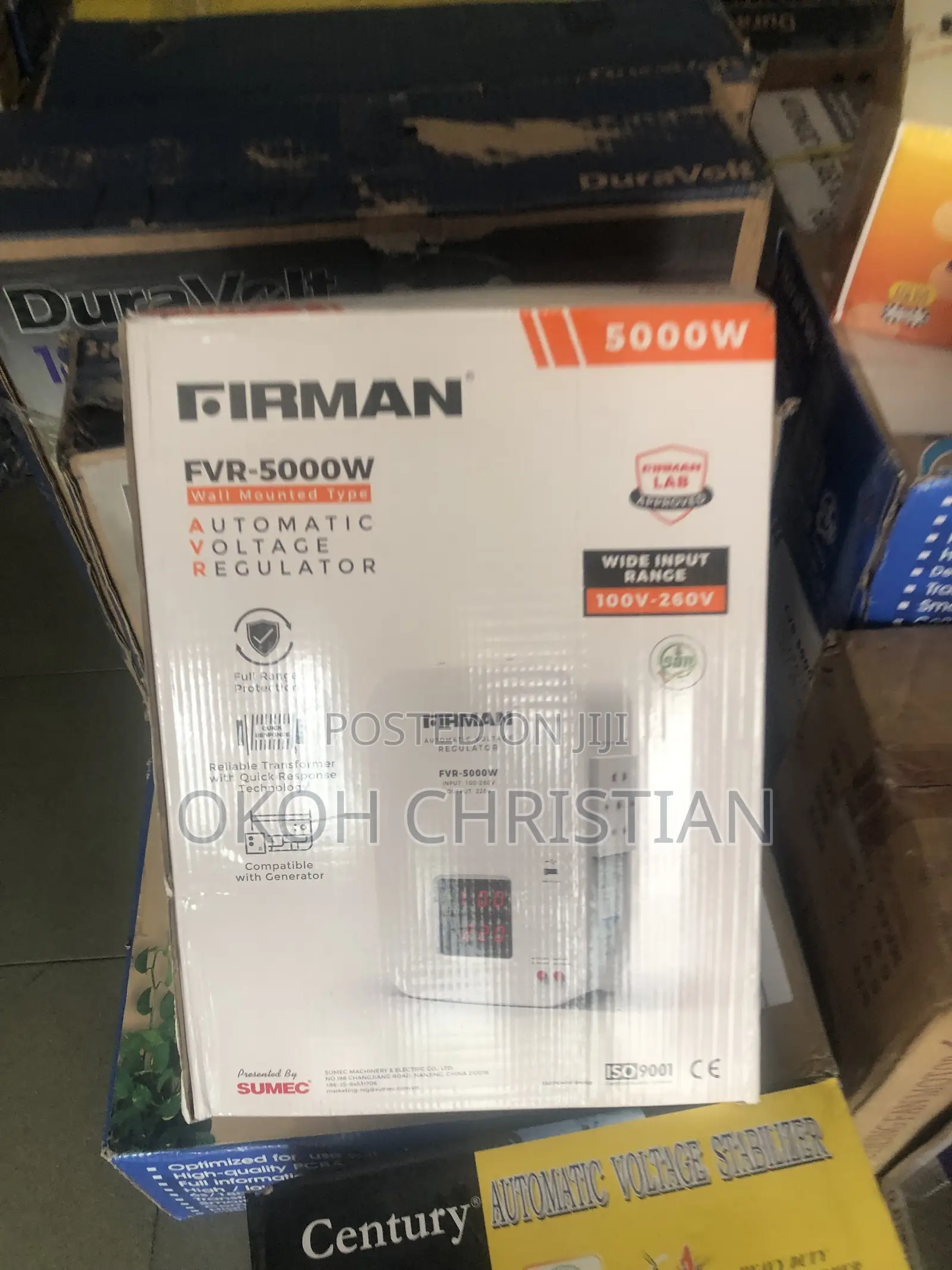 Firman 5000w Wall Mount Stabilizer