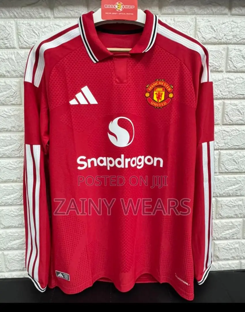 2026/2027 Manchester United Long Sleeve Jersey