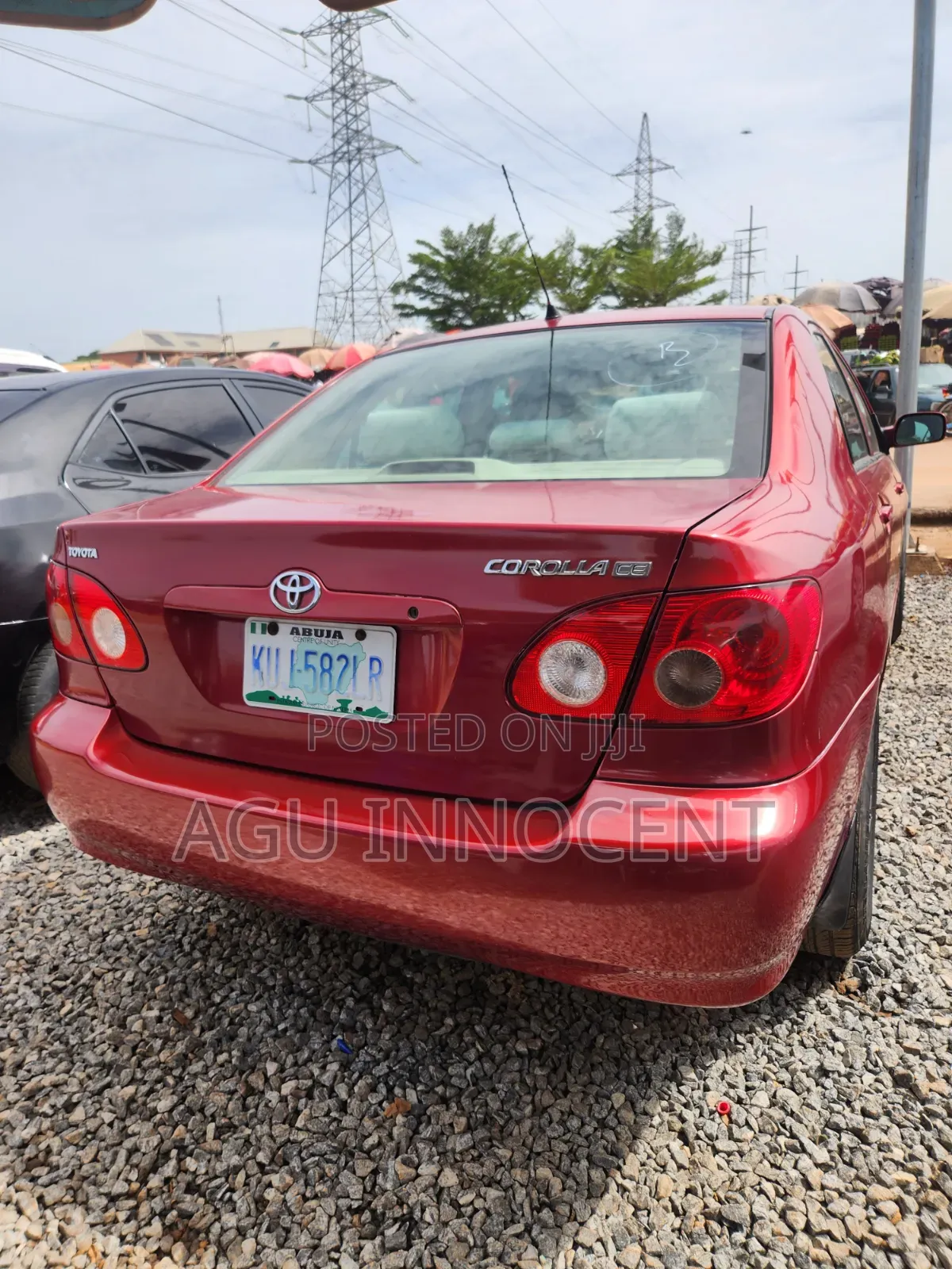Toyota Corolla 2005 Red
