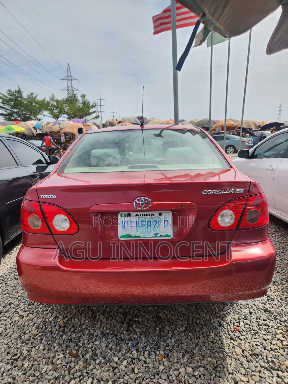 Toyota Corolla 2005 Red