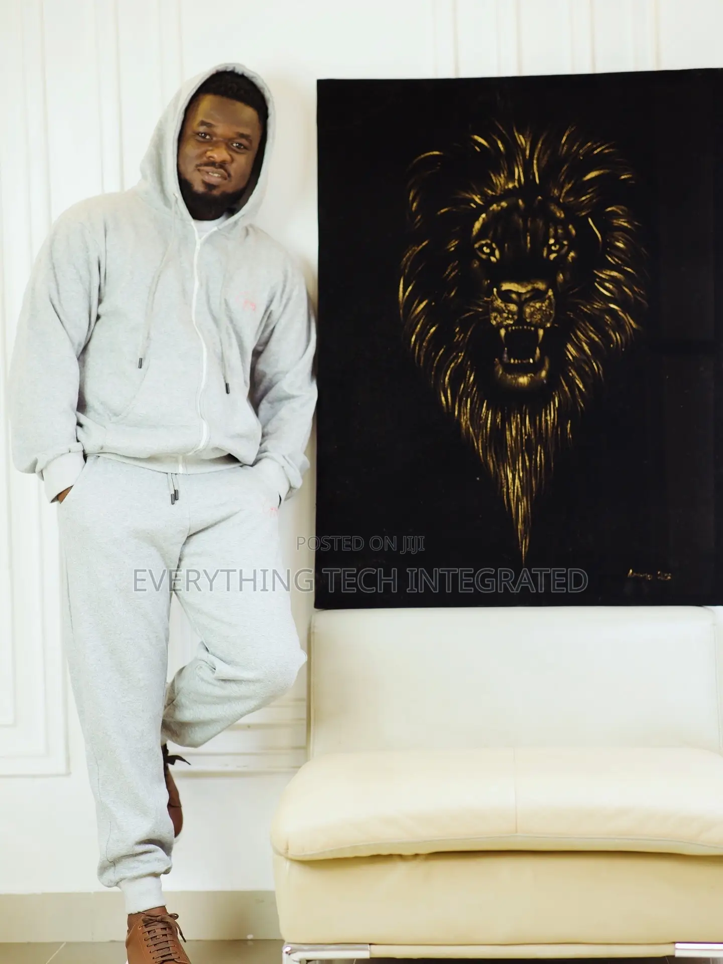 City King Zipped Hoodie With Joggers Pant