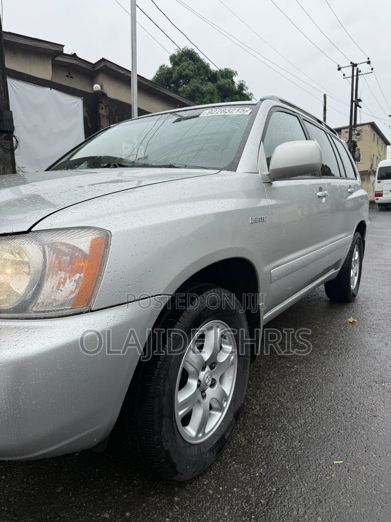Toyota Highlander Limited V6 AWD 2002 Silver