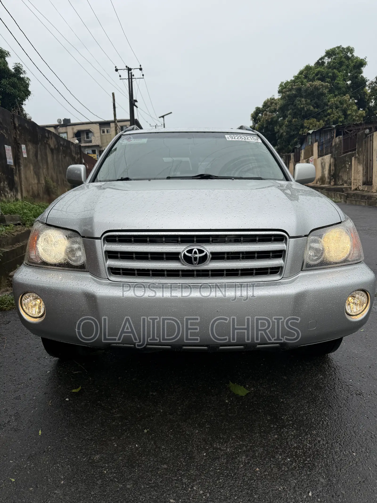 Toyota Highlander Limited V6 AWD 2002 Silver