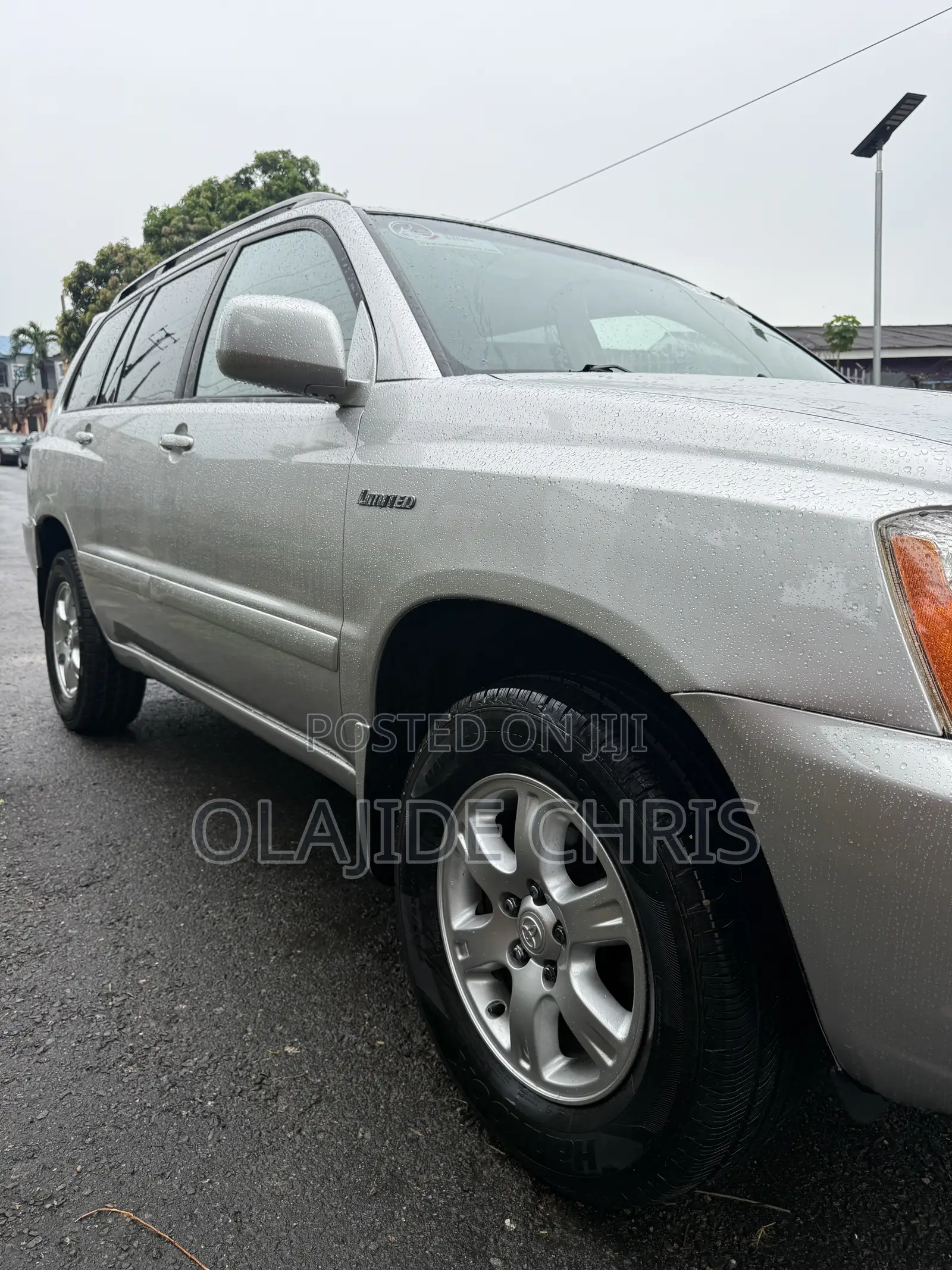 Toyota Highlander Limited V6 AWD 2002 Silver
