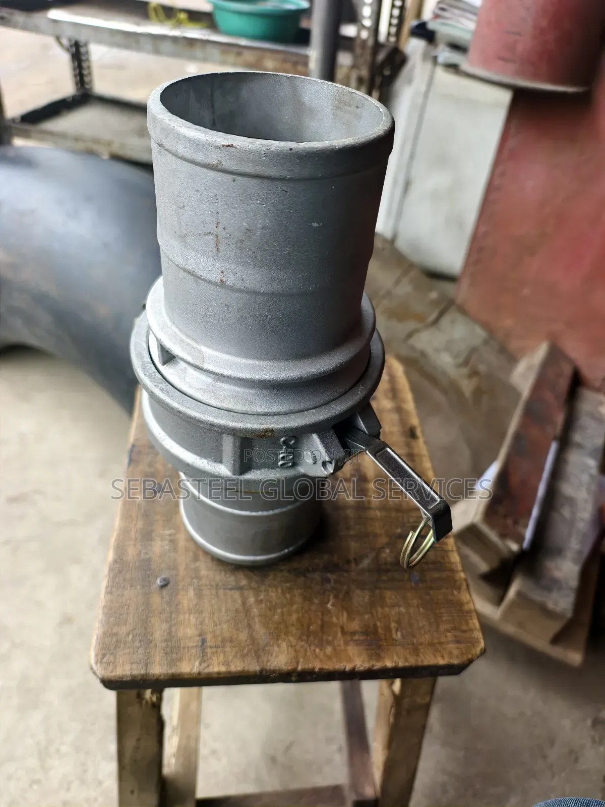 4" Hose to Hose Camlock Coupling