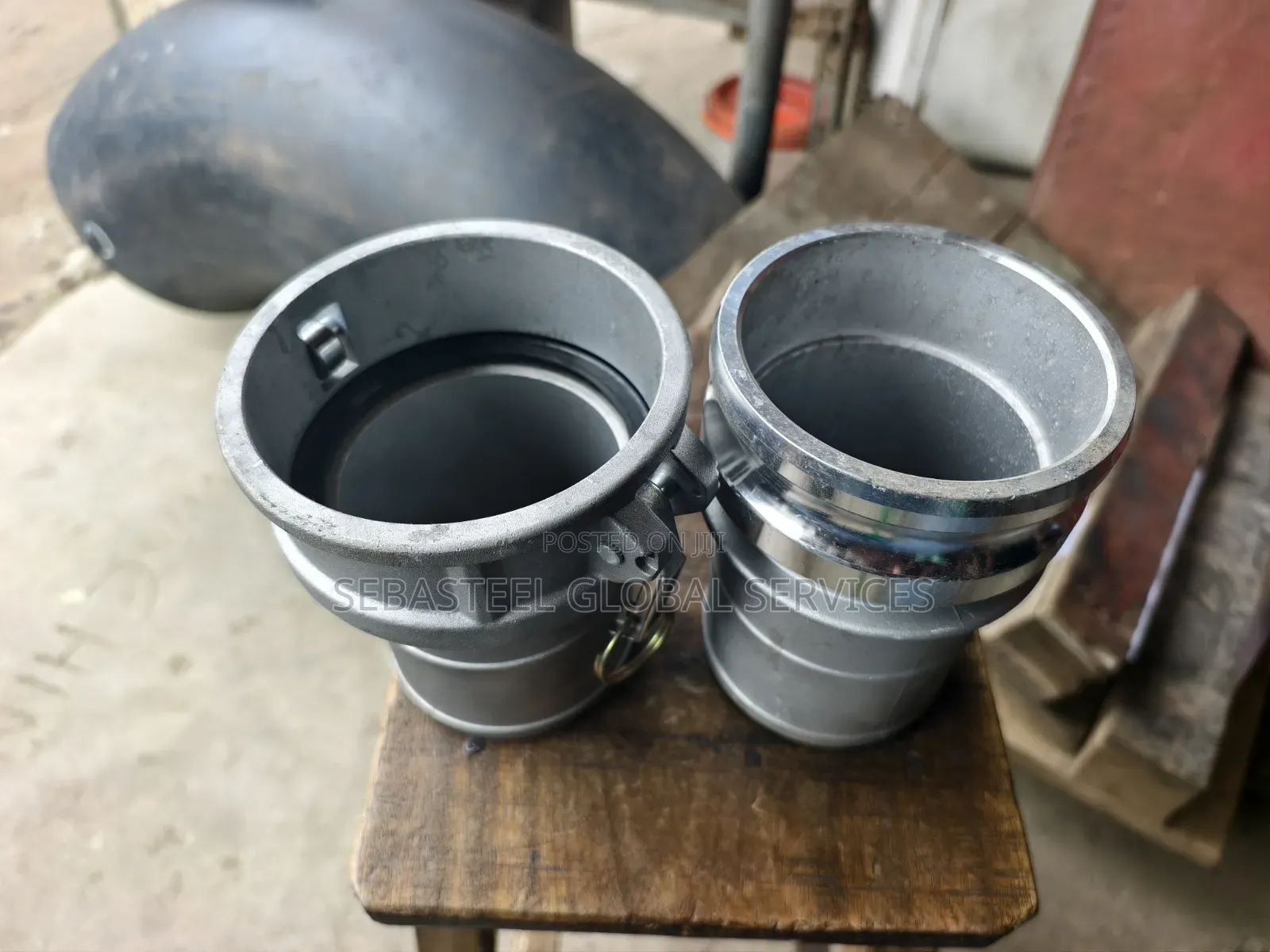 4" Hose to Hose Camlock Coupling