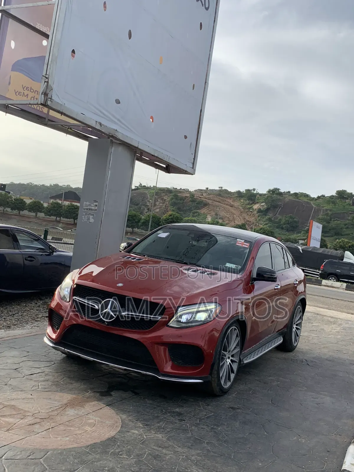 Mercedes-Benz GLE-Class 2016 Red
